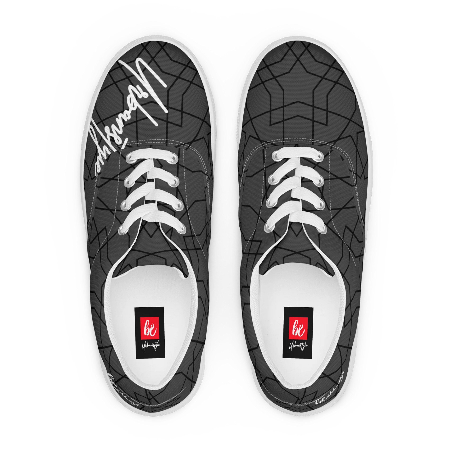 Men's Lace-Up Canvas Shoes. product image (1)