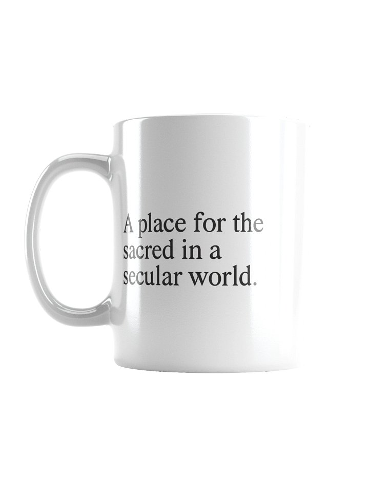 Sacred in Secular World Coffee Mug product image (1)