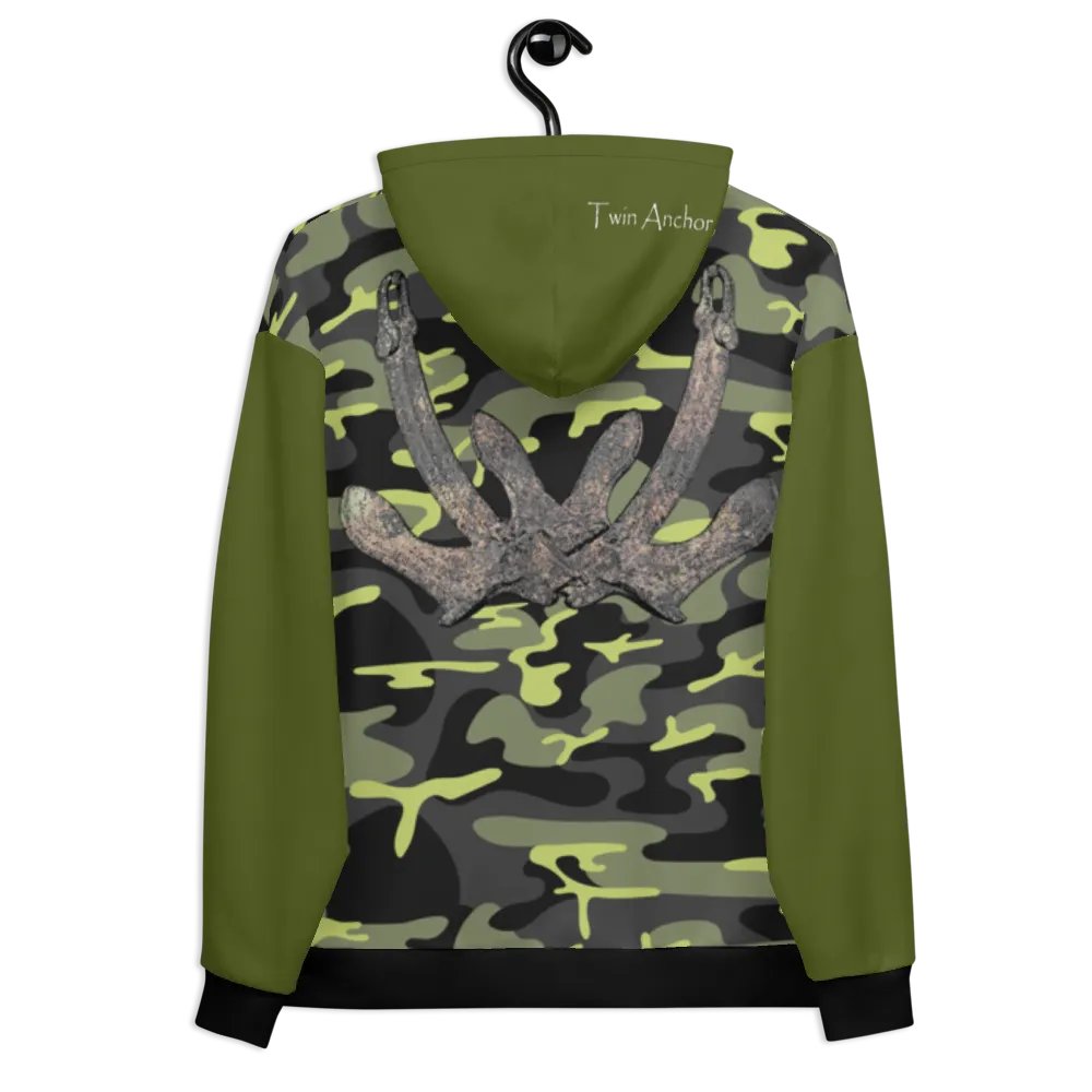 2 Anchor (Green & Camouflage) – Performance Marine Wear | Twin Anchor Apparel North Current Line product image (9)
