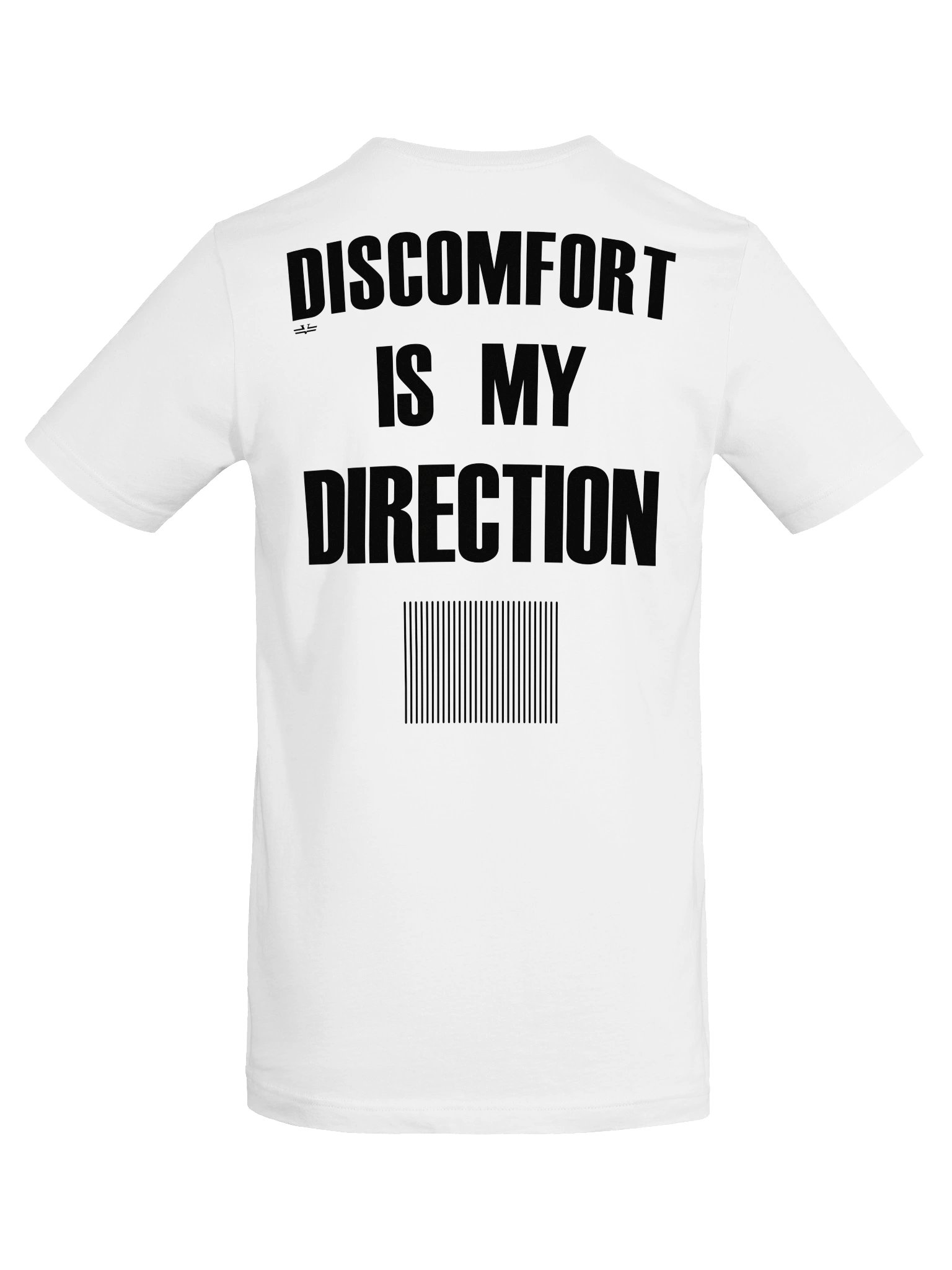 "DISCOMFORT IS MY DIRECTION" Signature Unisex Tee product image (6)
