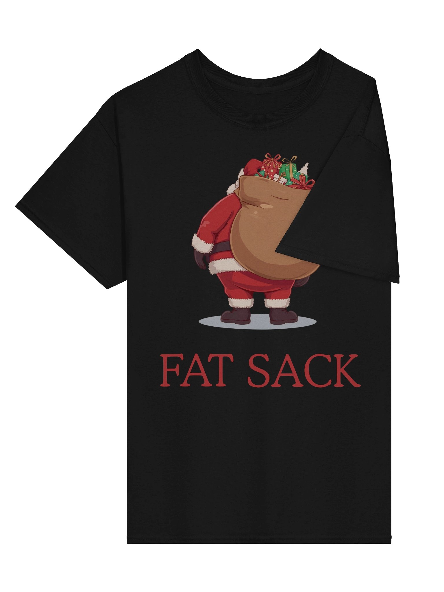 Fat Sack Santa T-Shirt product image (13)
