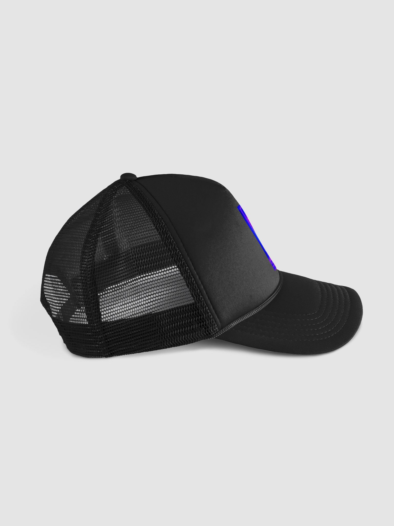 Neon Temple of Victory Foam Trucker Hat product image (3)