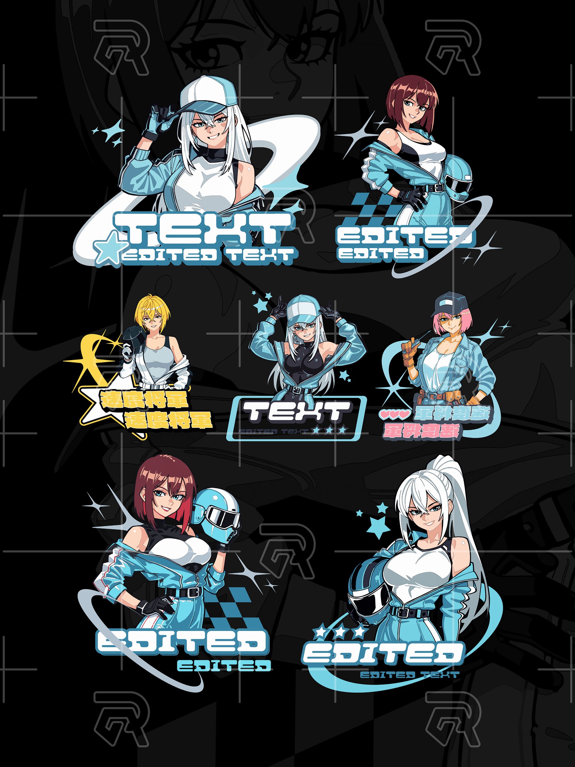 JDM ANIME RACER COLLECTION (for commercial use) product image (5)