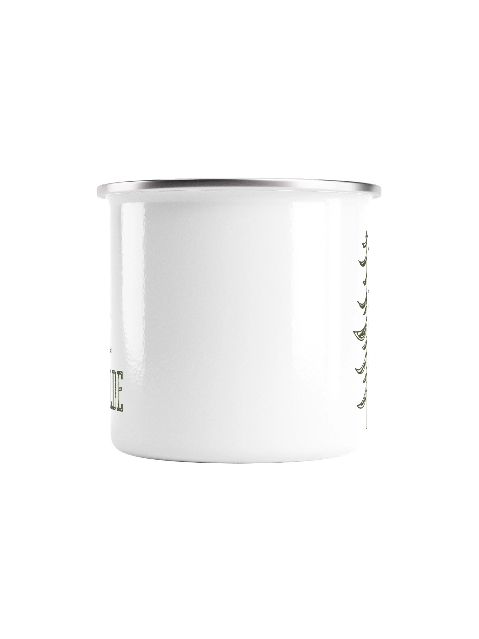Timber Logo | White Enamel Mug product image (2)