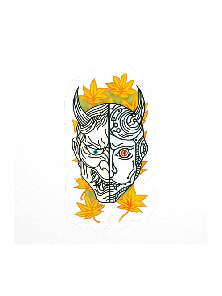 Chimera Of Japanese Demon and Humanoid_White product image (1)