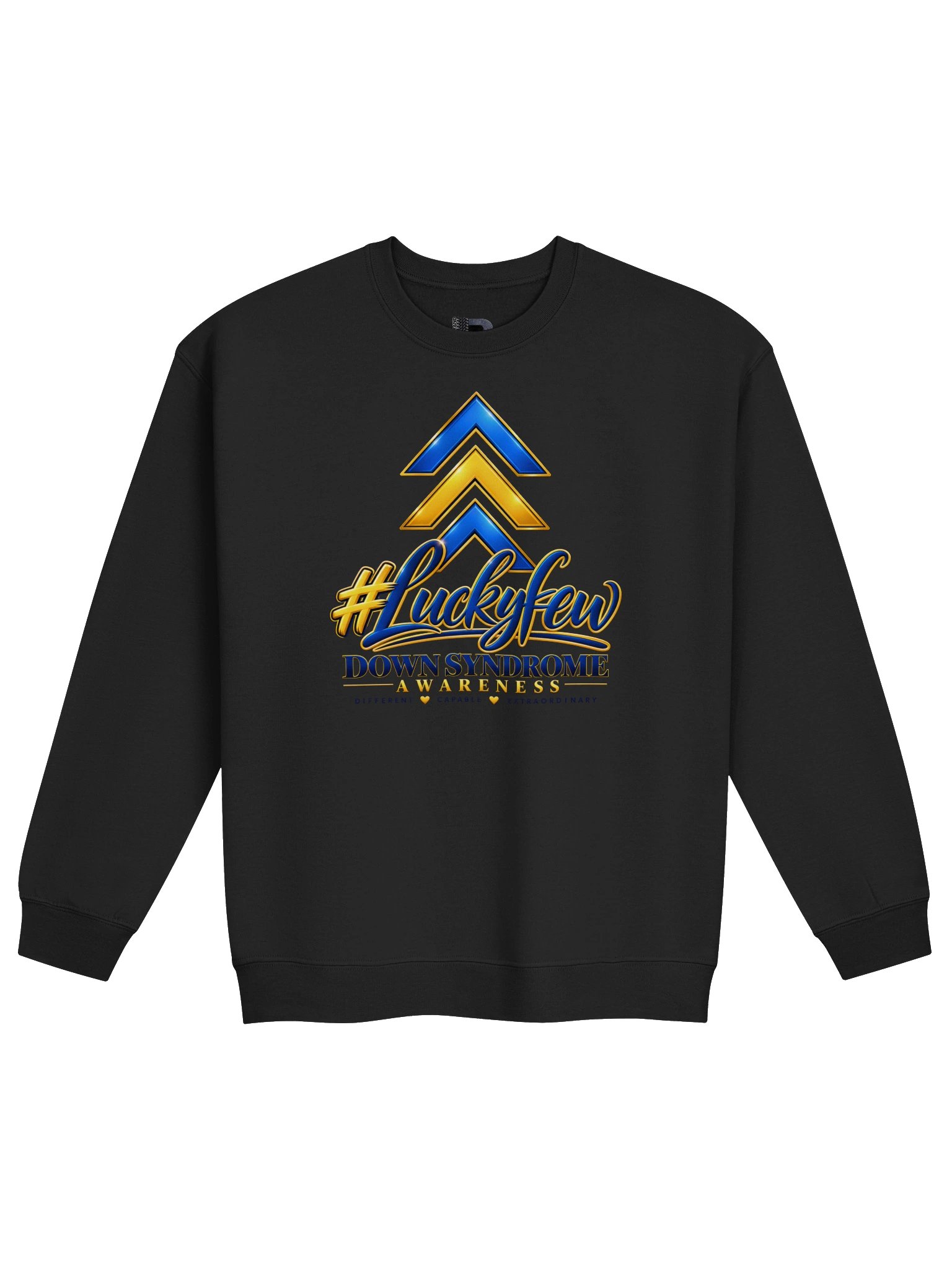 Blacktop Brand "Down Syndrome Awareness" Crewneck product image (4)