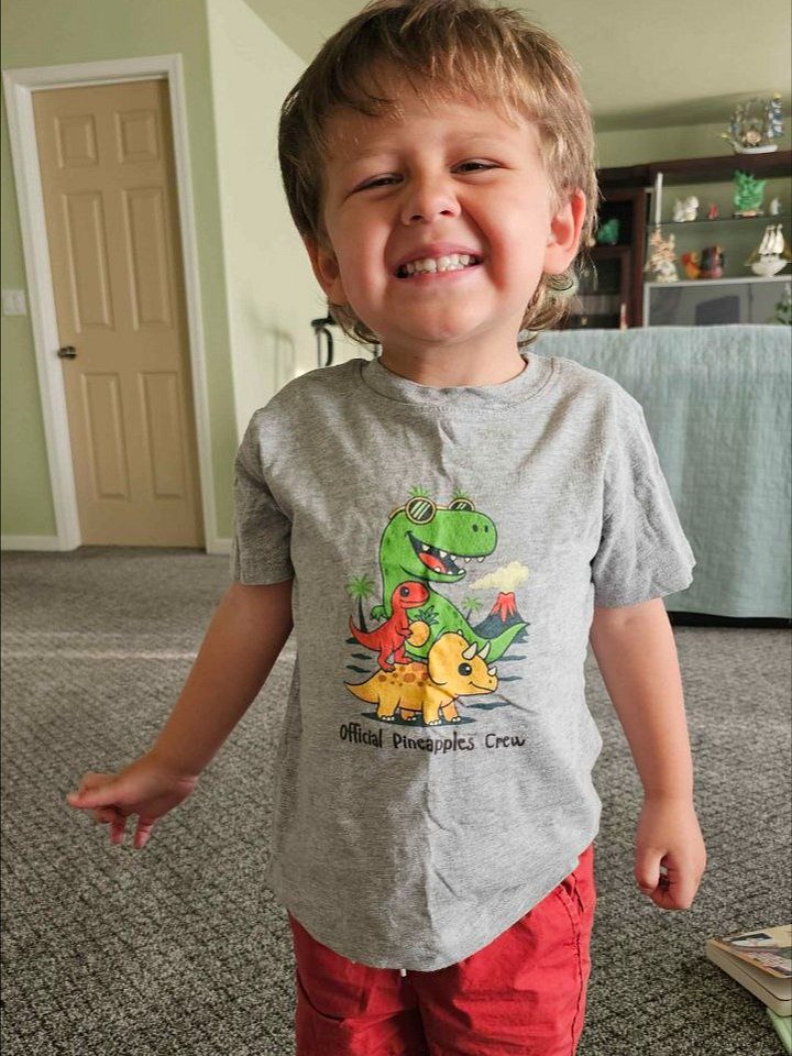 Dino Island Toddler Jersey Tee product image (2)