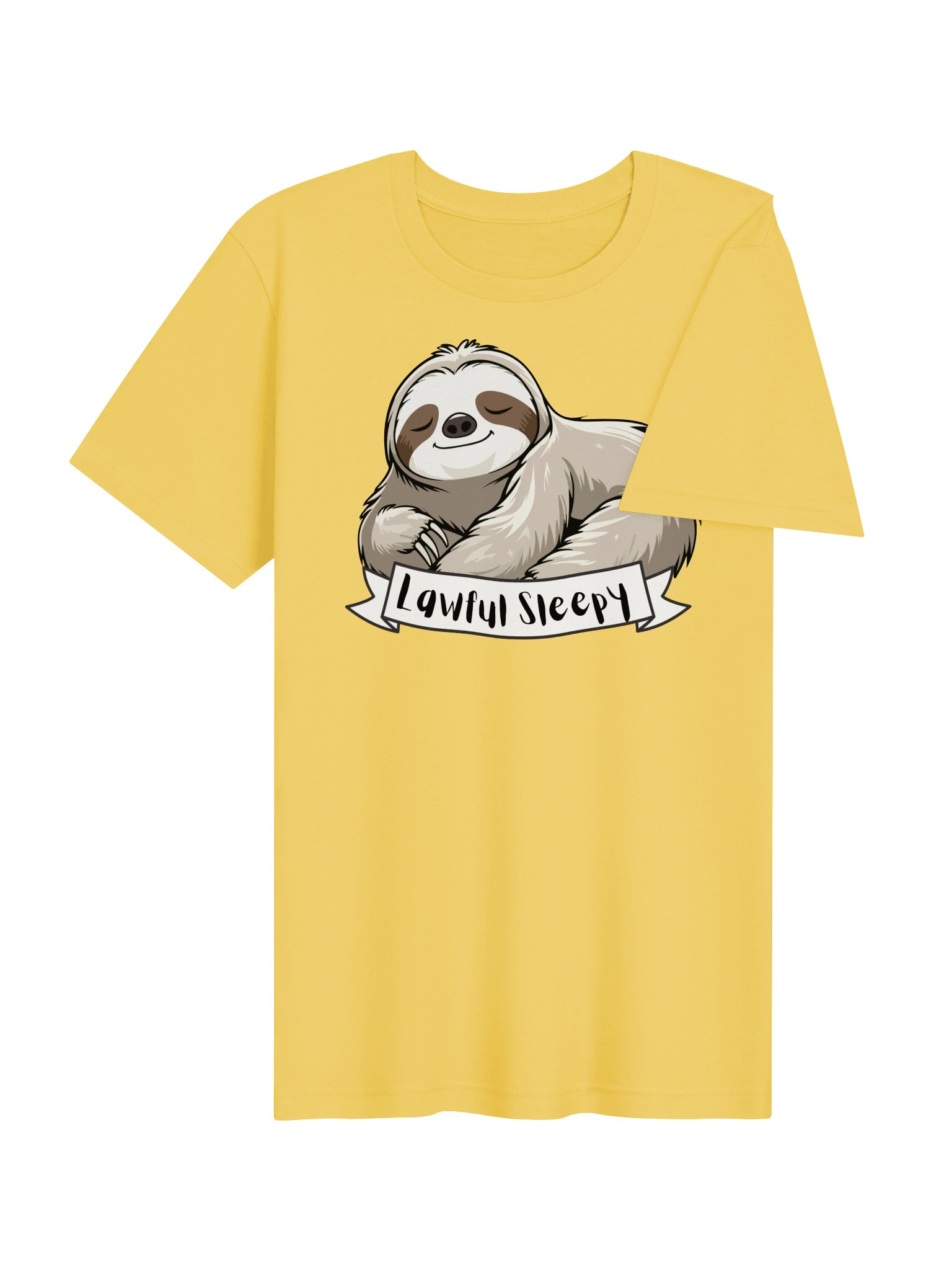 Lawful Sleepy Sloth Tee product image (4)