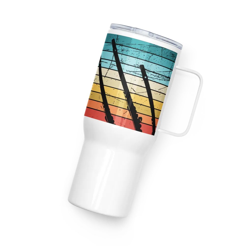Abstract Flute Stainless Steel Travel Mug - Alto product image (4)