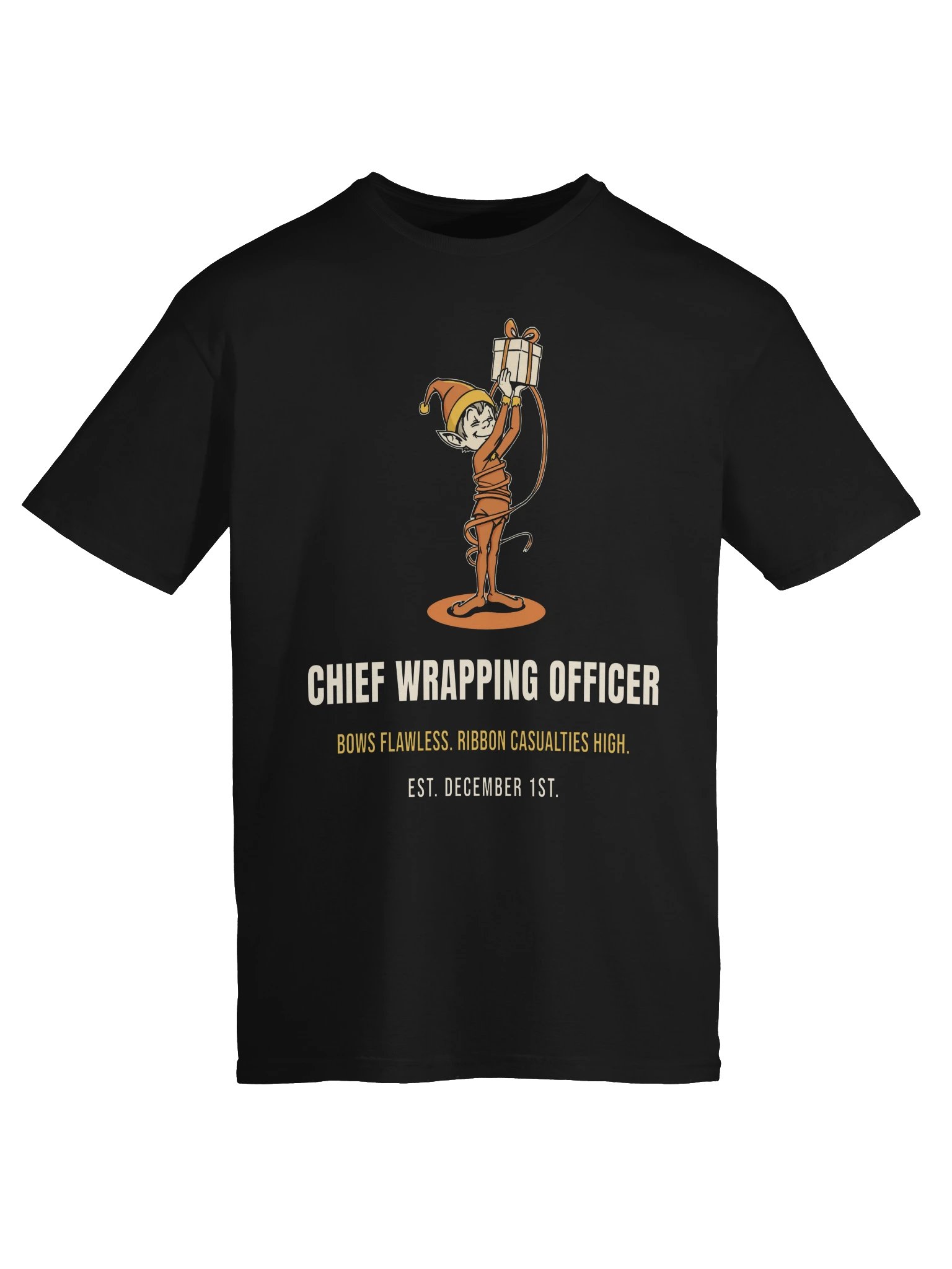 Funny Elf Shirt for Adults – Chief Wrapping Officer product image (5)