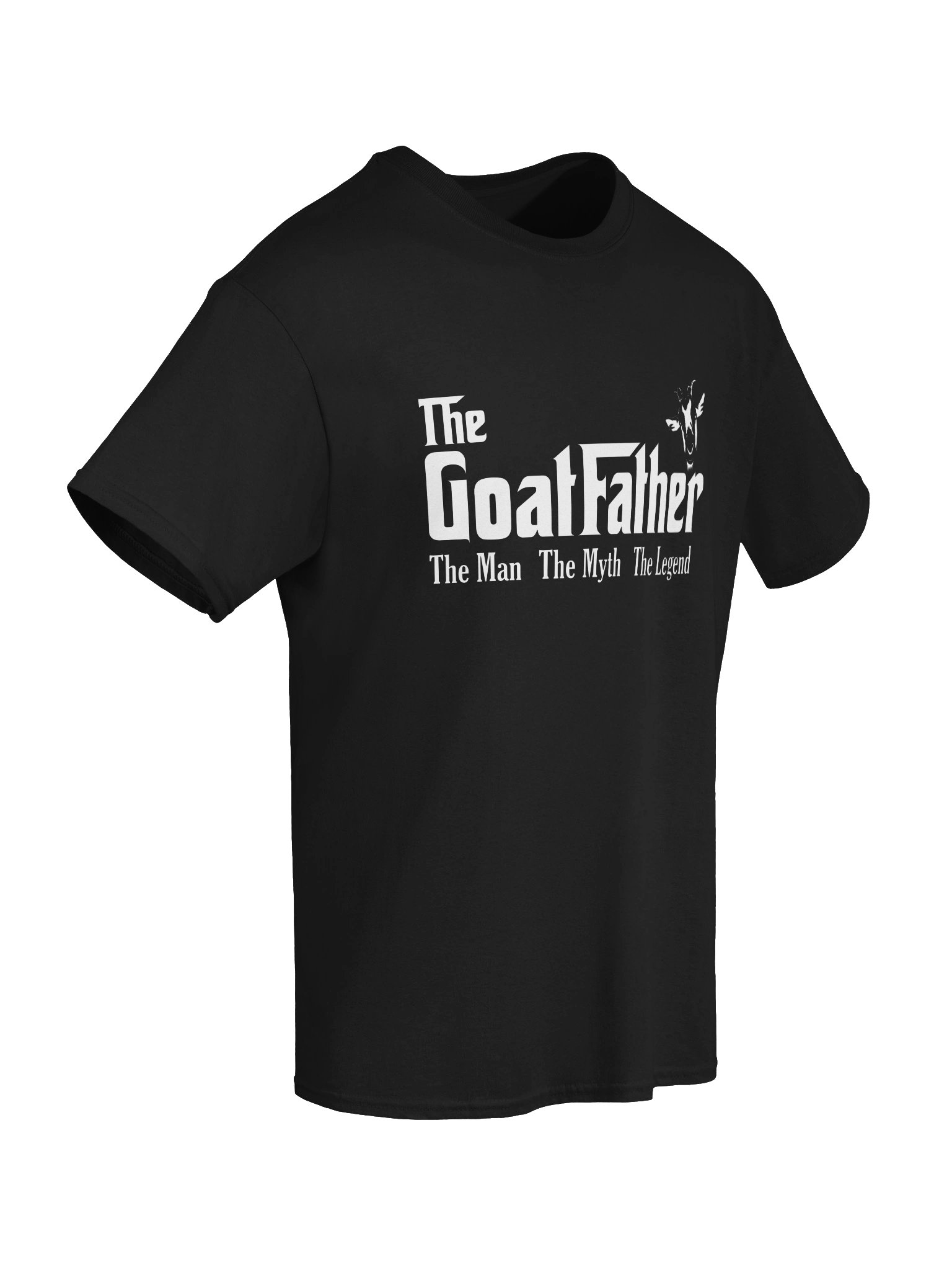 The Goatfather Goat Dad T-Shirt | Funny Farm Goat Gift for Dad, Grandpa & Goat Lovers product image (39)