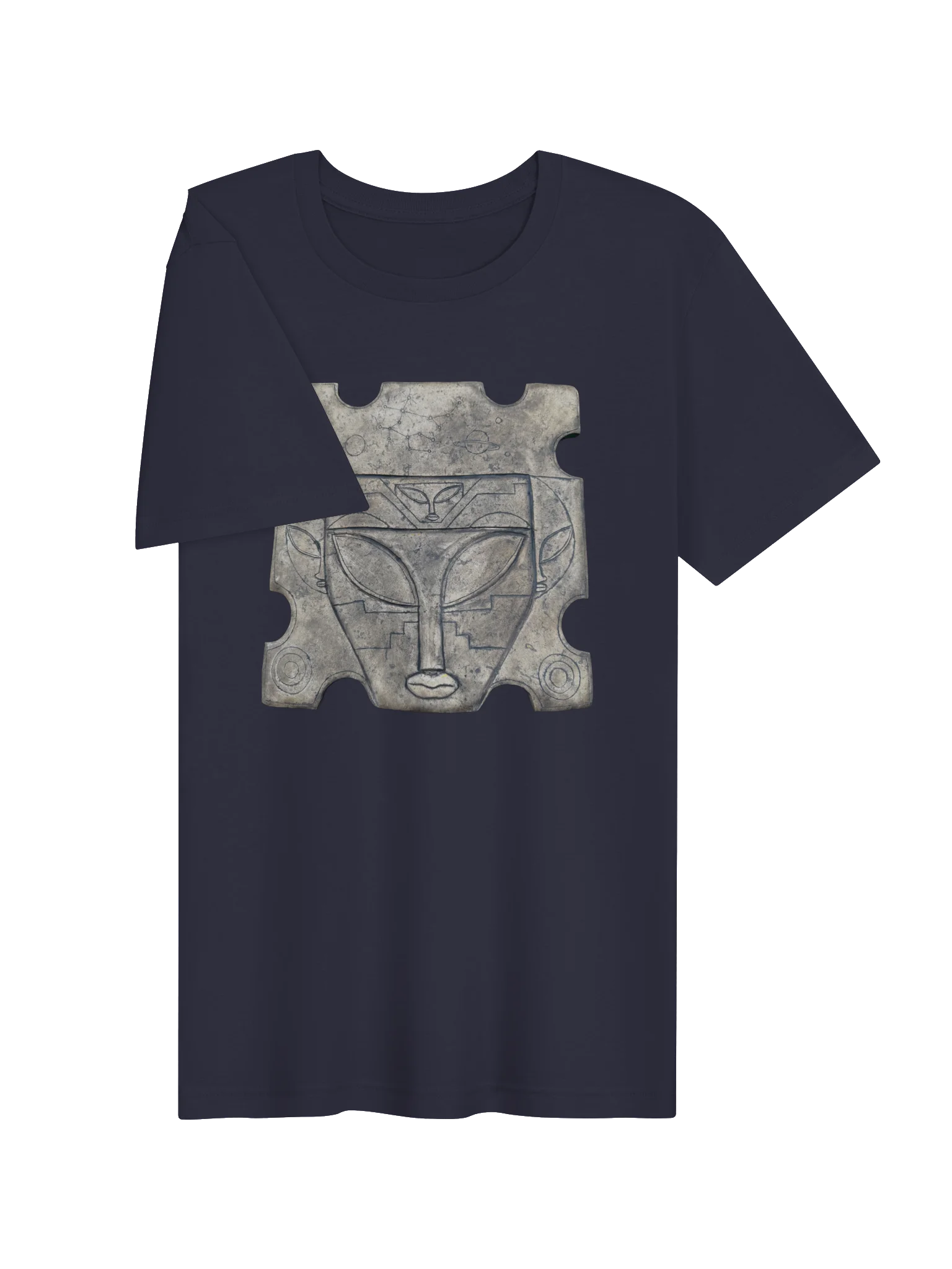 Whose looking? Navy T-Shirt product image (3)