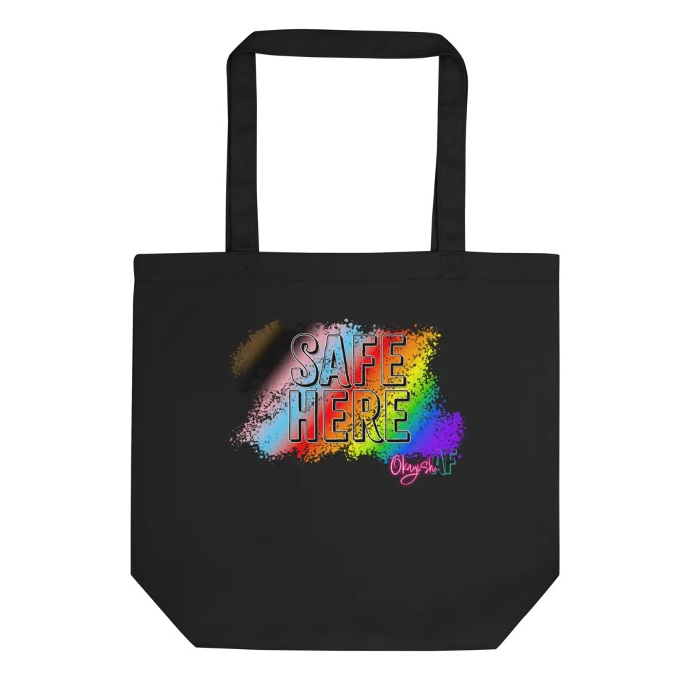 OkayishAF Safe Here Tote product image (1)