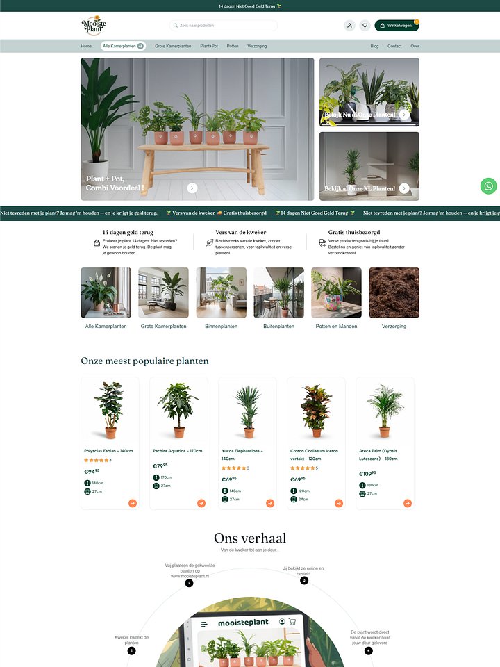 Mooisteplant - Landing Page Redesign product image (1)