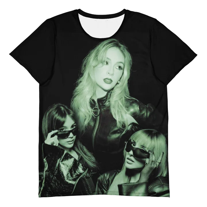 Green The Warning AOP Tee [XS–3XL] Breathable product image (1)