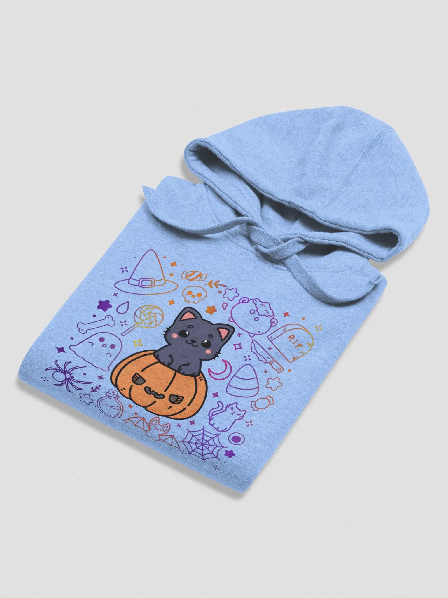 FILLED IN PUMPKIN CAT // hoodie product image (3)