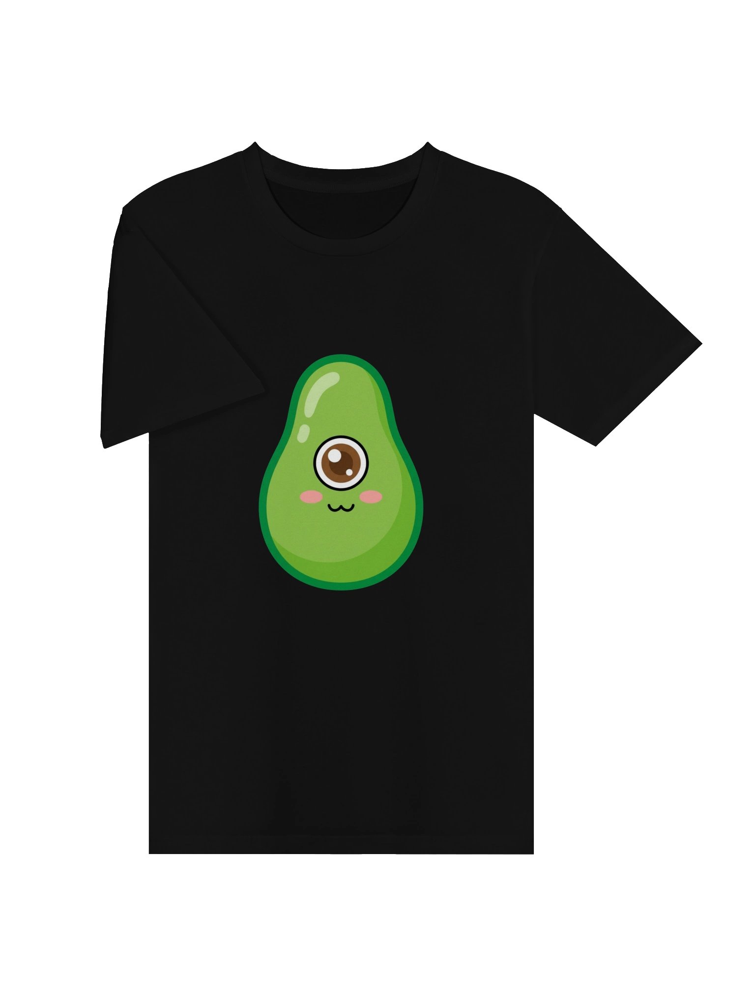 Mens Creepy Cute Avocado Kawaii Cyclops Foodie Performance T-Shirt product image (3)