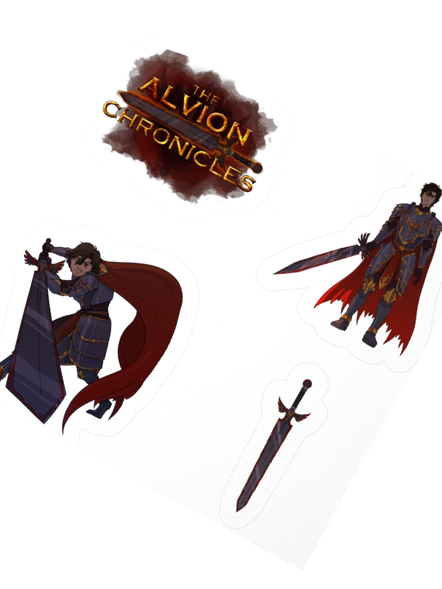 Sir Red Sticker Sheet product image (5)