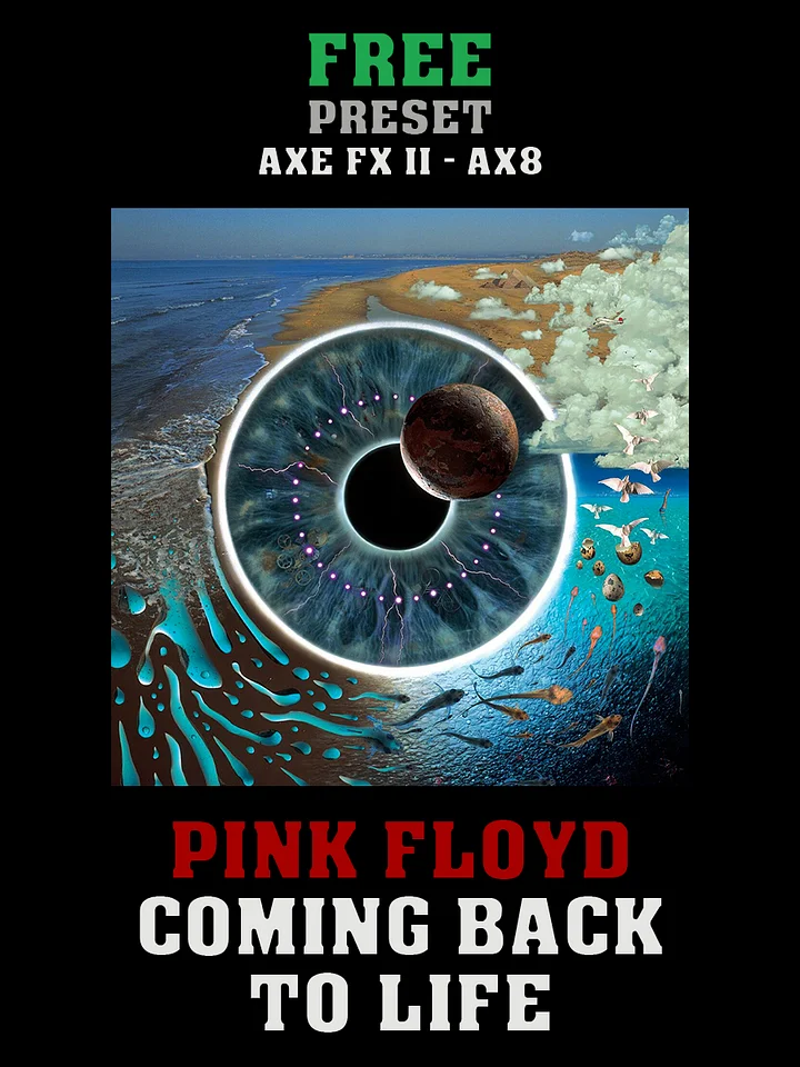 Pink Floyd - Coming Back To Life (PULSE) | Free Preset | Axe FX II - AX8 product image (1)