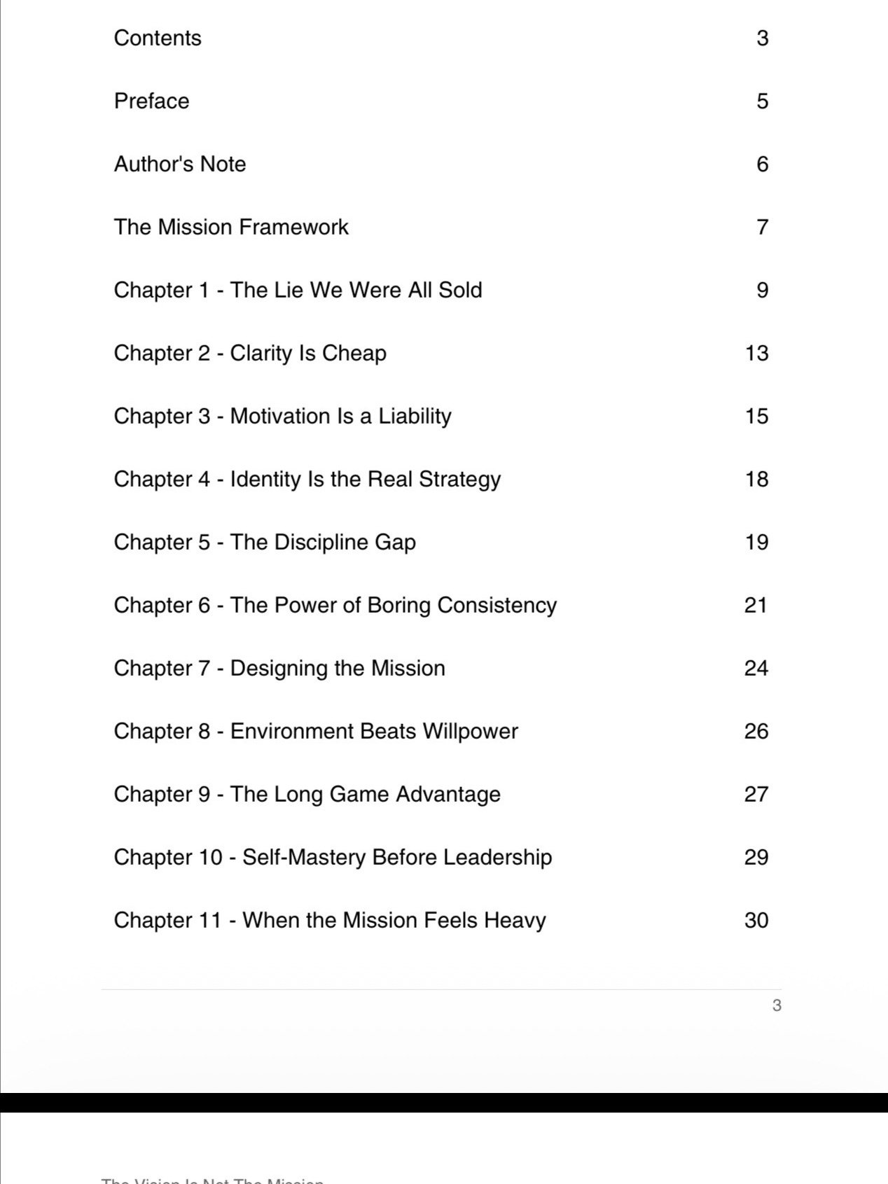 The Vision Is Not The Mission (eBook PDF) Stop Chasing the Dream—Start Enforcing the Discipline product image (3)