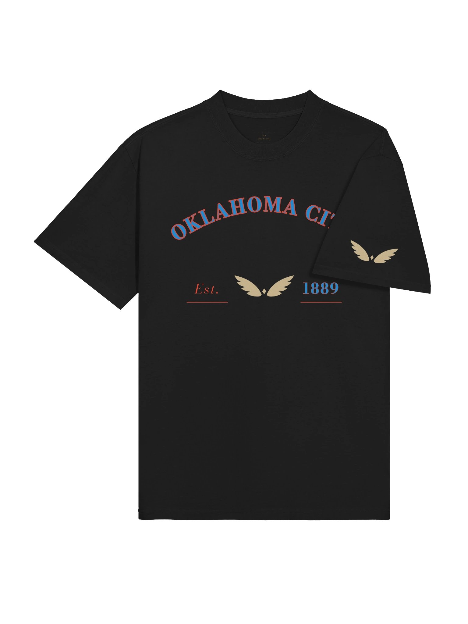 GAME DAY — Oklahoma City · Tee · Faded Black product image (4)