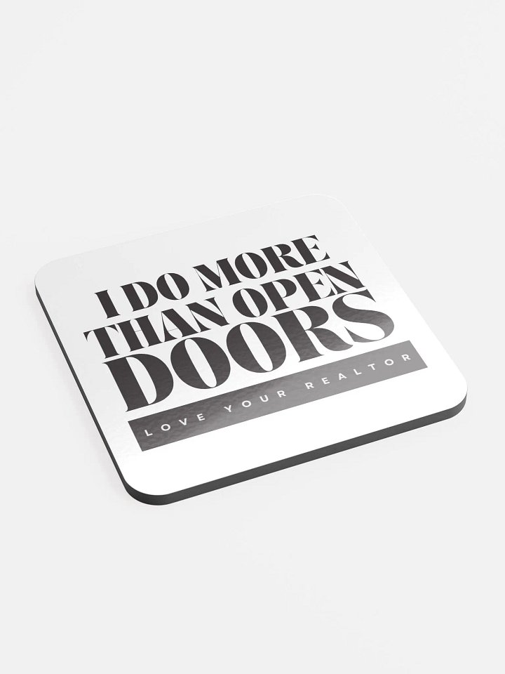 I DO MORE - Cork Coaster product image (2)