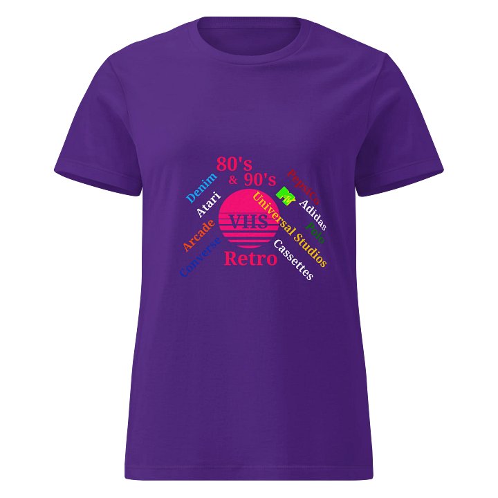 Nostalgic VHS Circle Women's Tee product image (1)
