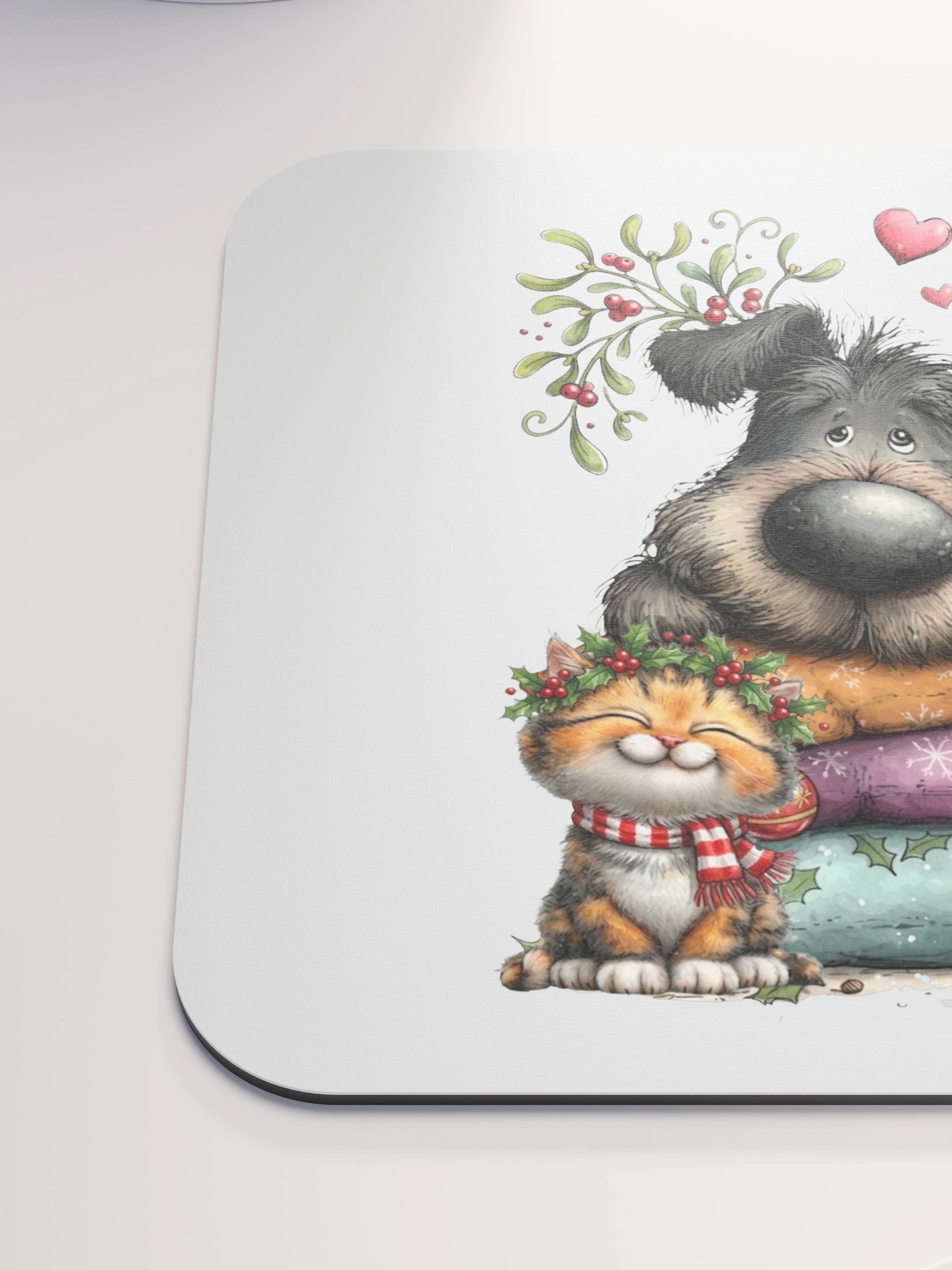 Christmas Pets & Teddy Mouse Pad product image (6)