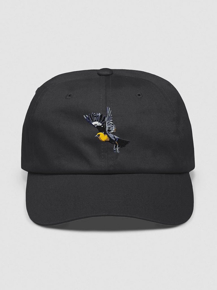 Flock 1 - Yellow-headed Blackbird Embroidered Hat product image (4)