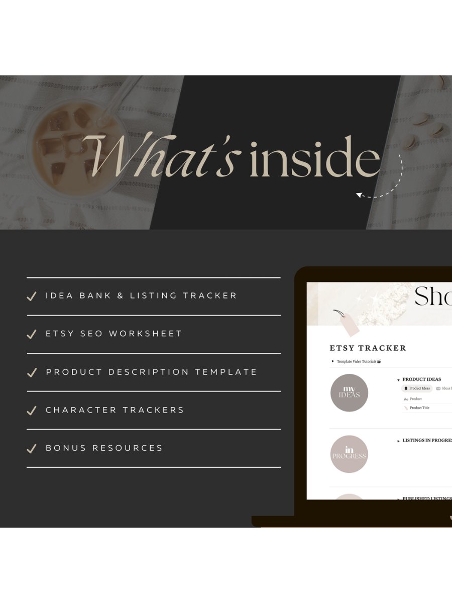 Etsy Shop Planner - Notion Template product image (8)