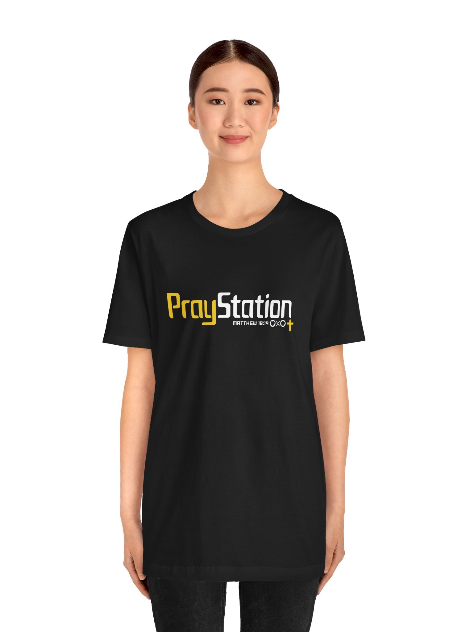 LXA PrayStation Classic Tee | Love X Aloha - Faith Collection | Premium Christian Apparel product image (8)