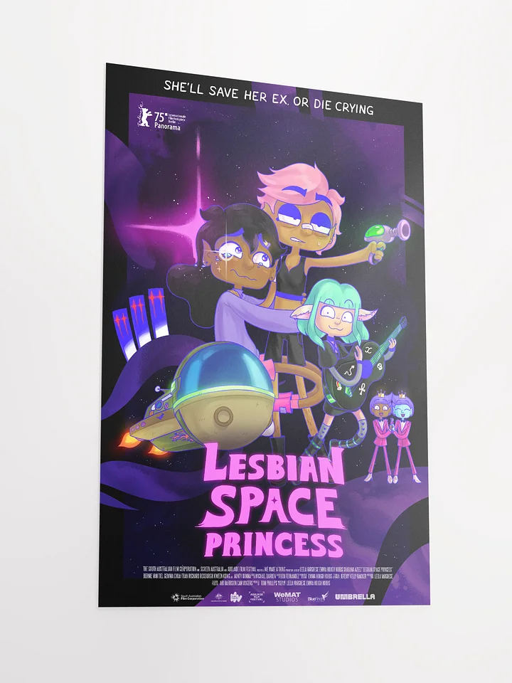 Lesbian Space Princess Not-Official Poster product image (2)
