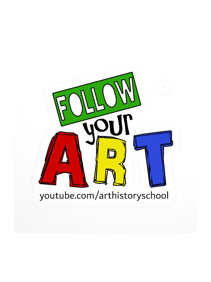 Follow your Art Stickers product image (1)