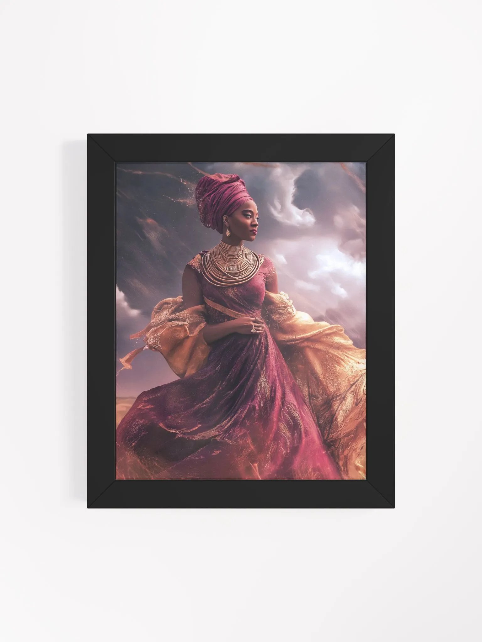 Oya: Mistress of Winds and Storms – Framed Matte Poster product image (4)