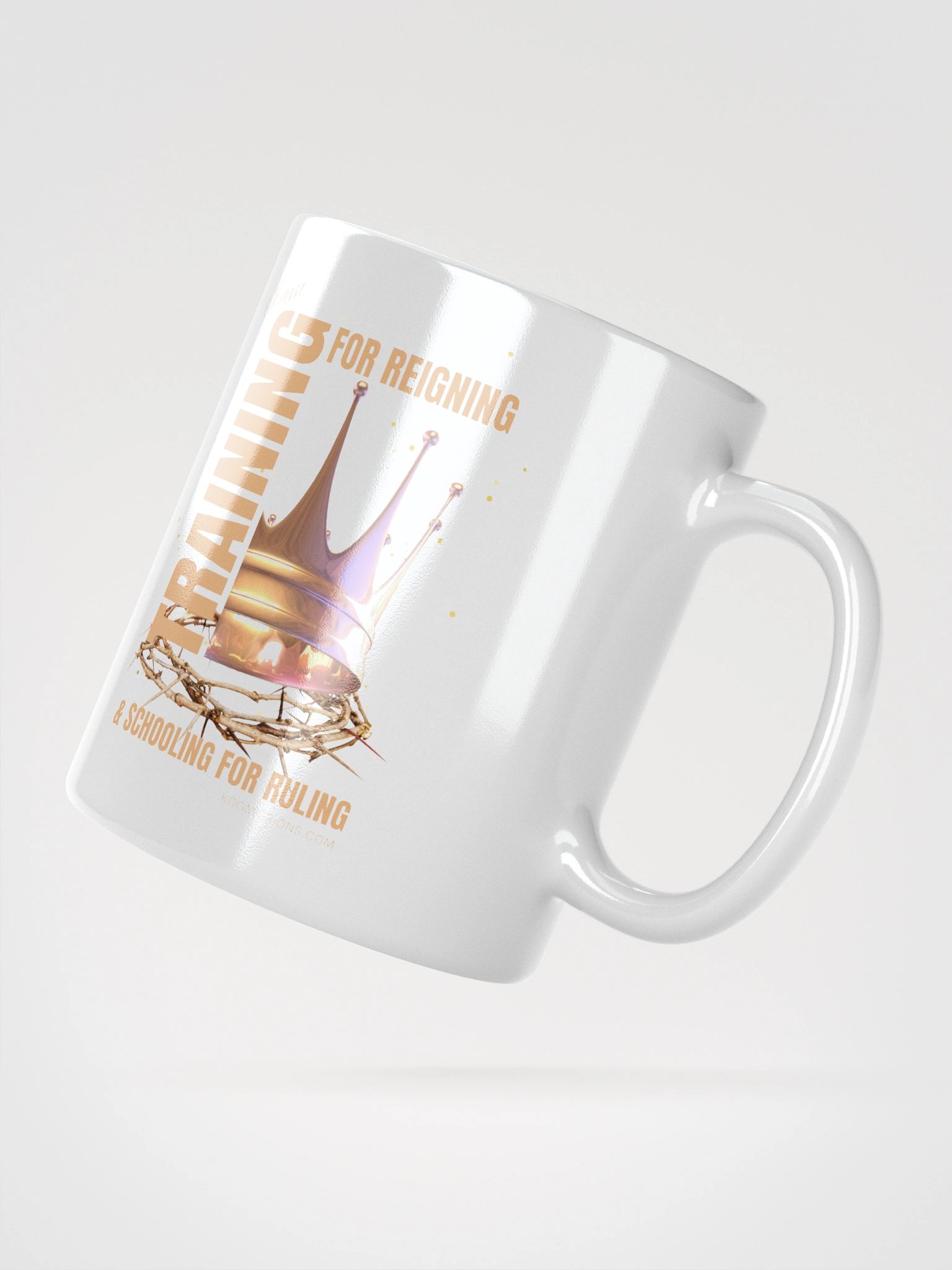 Training for Reigning Mug (White) product image (4)