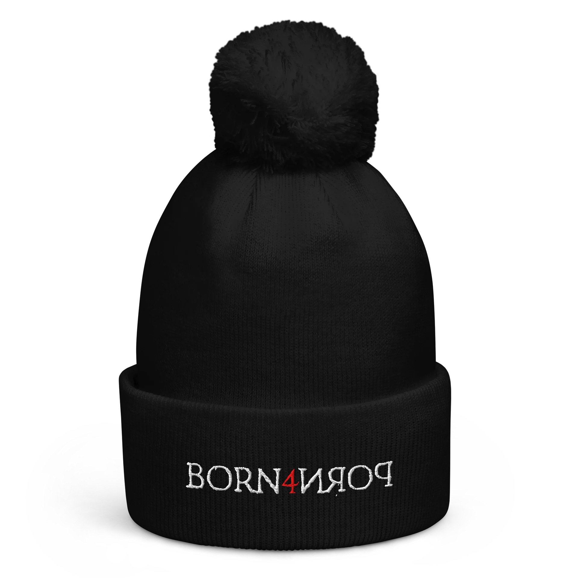 BORN4PORN pom pom hat product image (1)