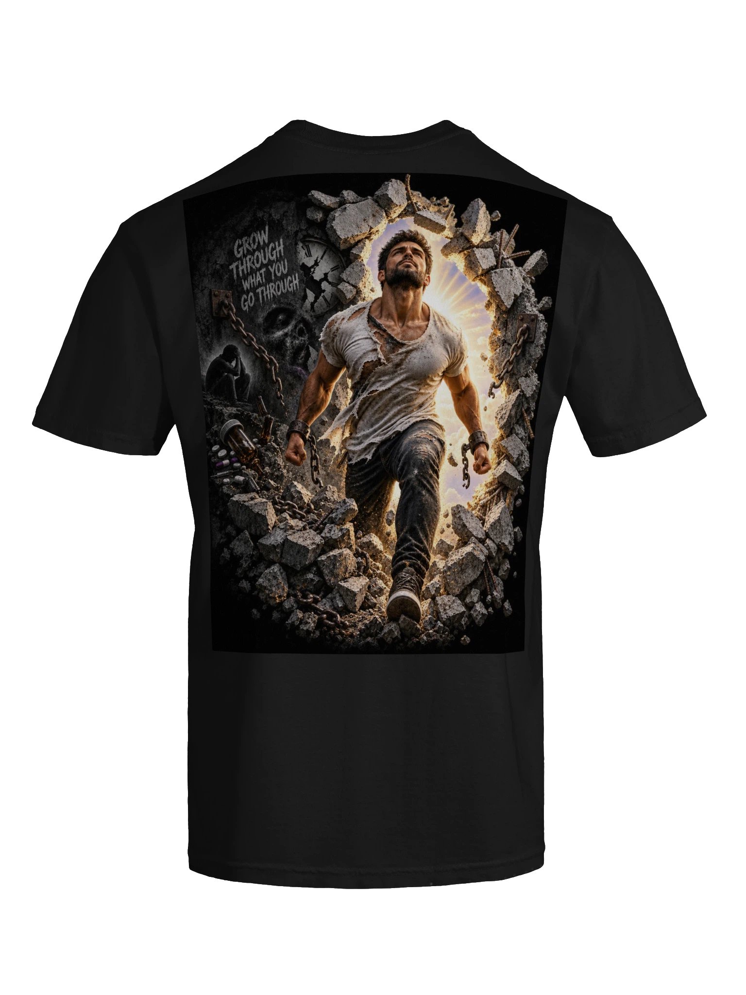 Grow Through What You Go Through Tee product image (7)