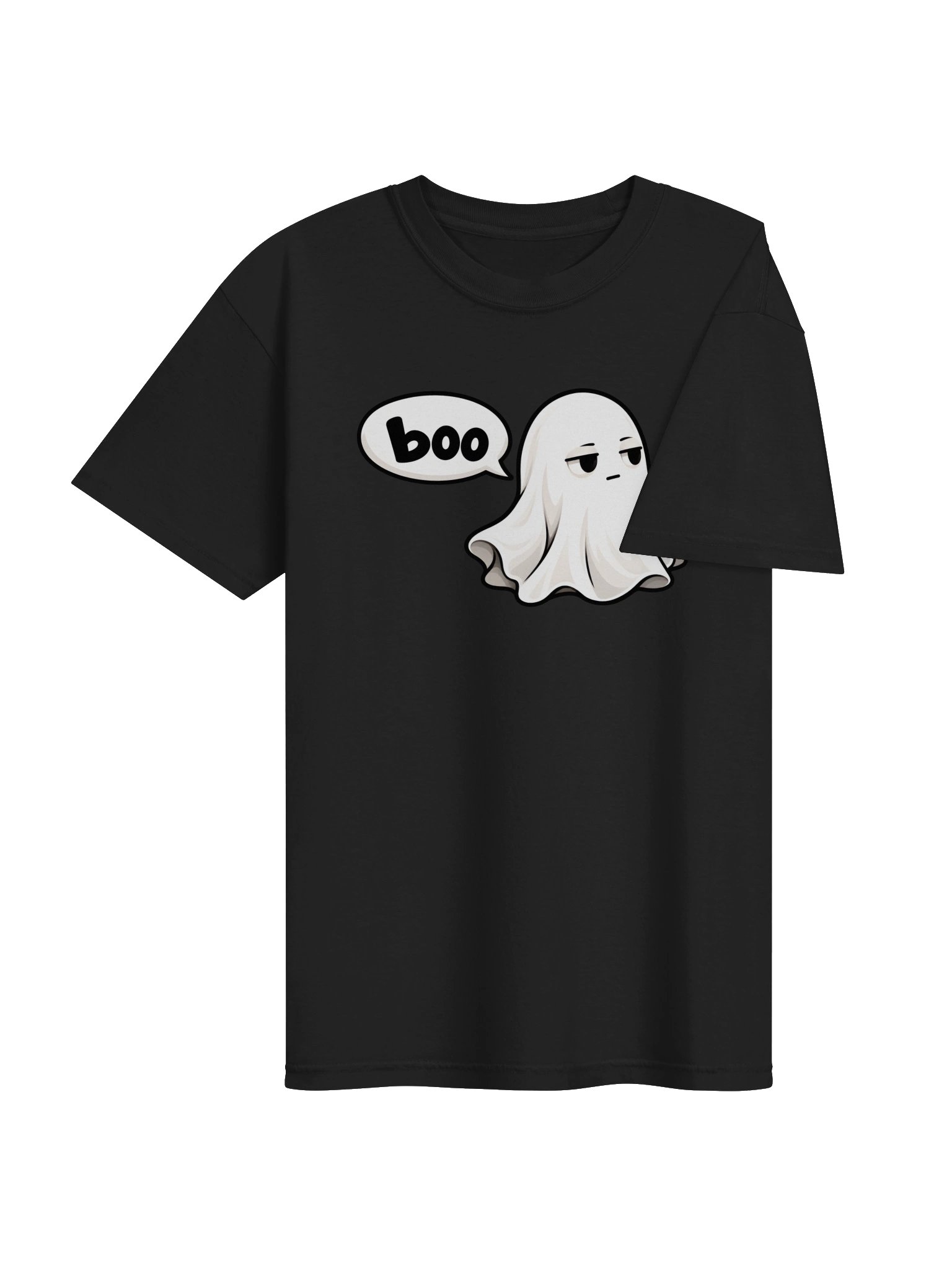 Boo Unimpressed Ghost Men's Shirt product image (4)