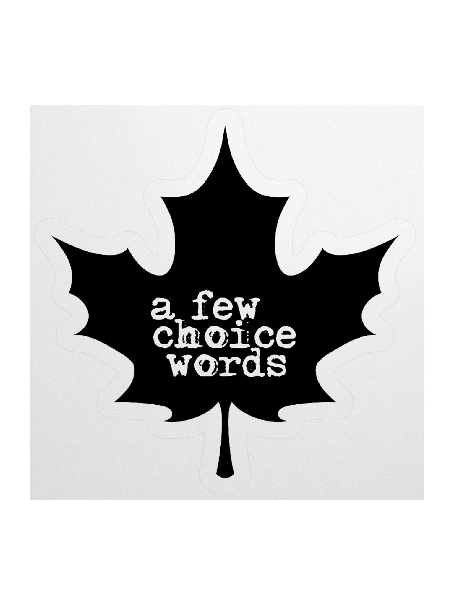 STICKER - MAPLE LEAF product image (1)