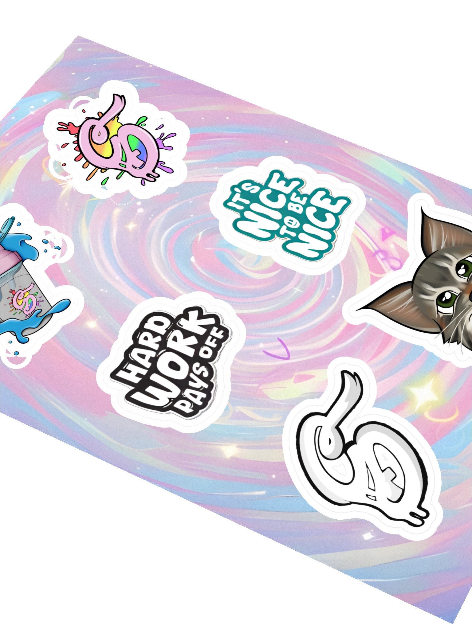 Logo Sticker Sheet product image (2)