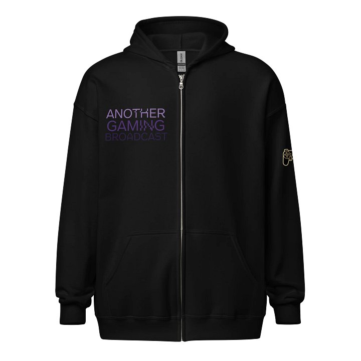Limited Edition - Glitch Effect Gaming Zip Hoodie product image (1)