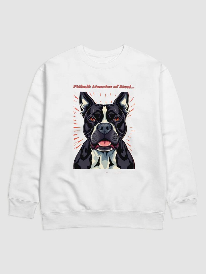 Pitbull Portrait Sweatshirt product image (1)