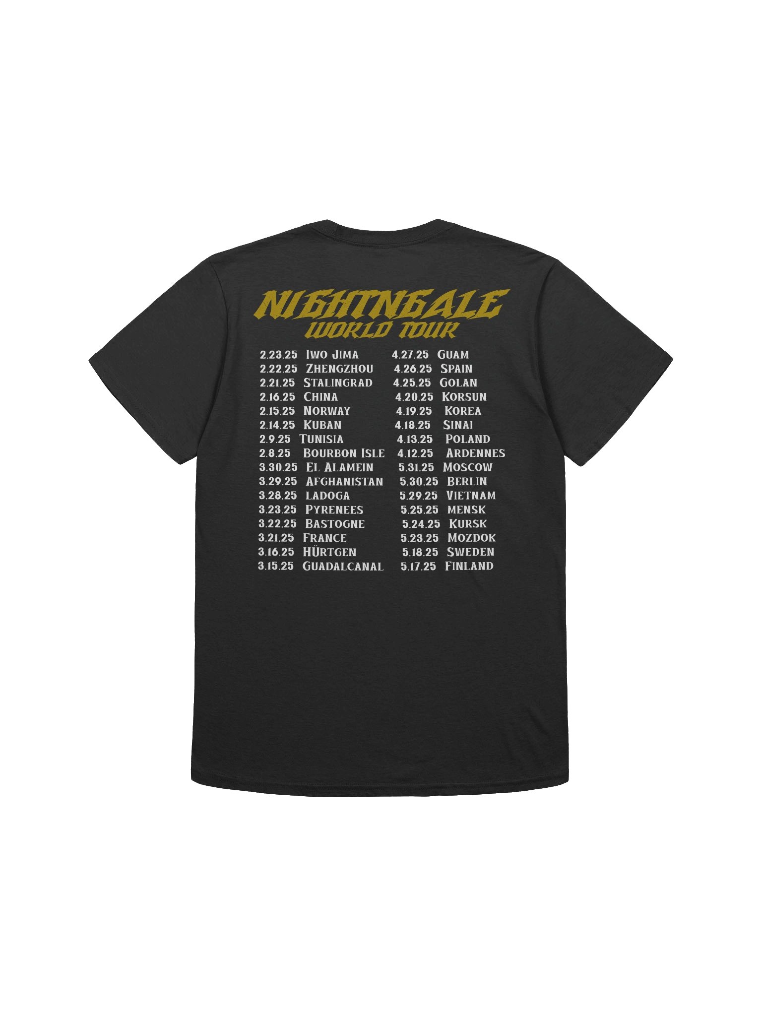 World Tour - Unisex T-Shirt product image (3)