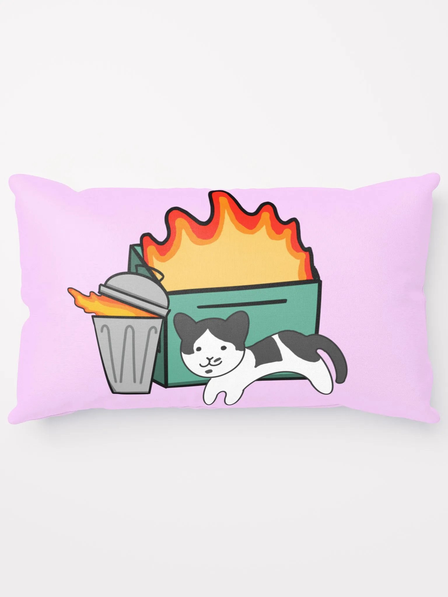 Dumpster Doodle Pillow product image (10)