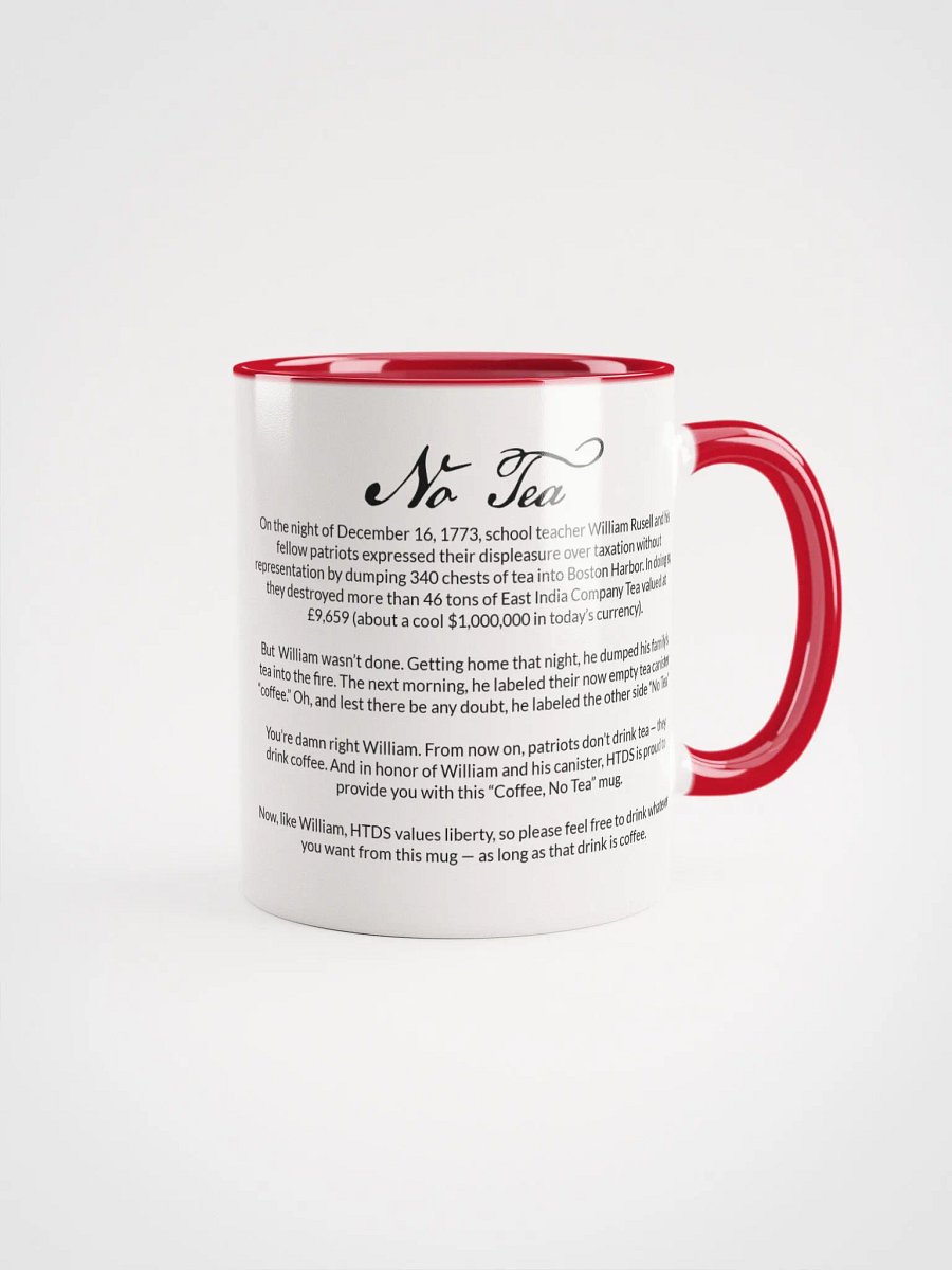 No Tea, Coffee Mug product image (2)