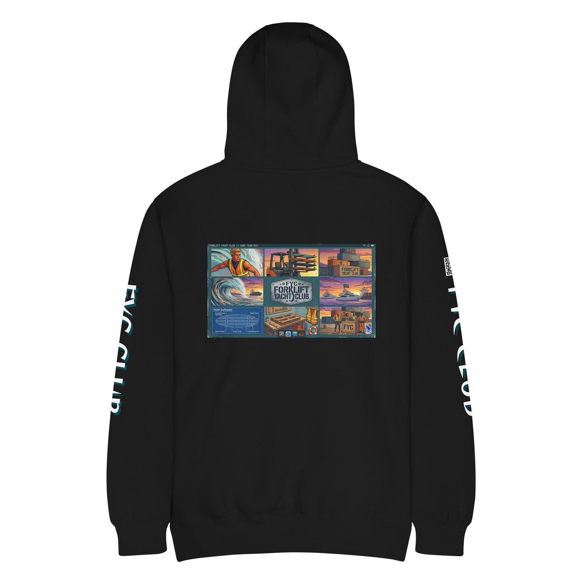FYC CLUB - Surfing, the official hoodie product image (5)