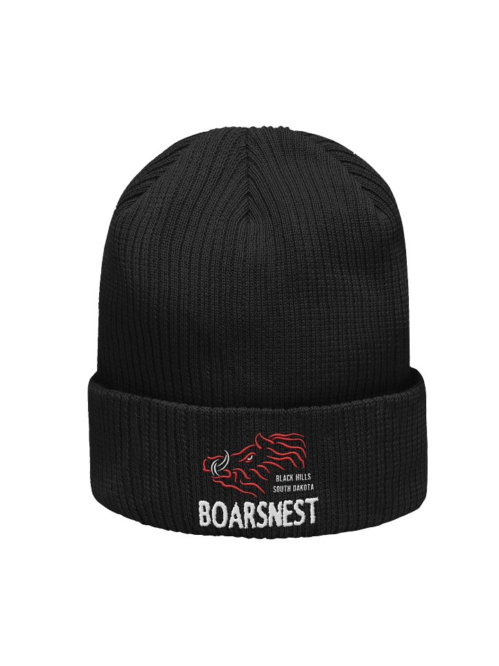 Red Boar's Nest Organic Beanie product image (4)