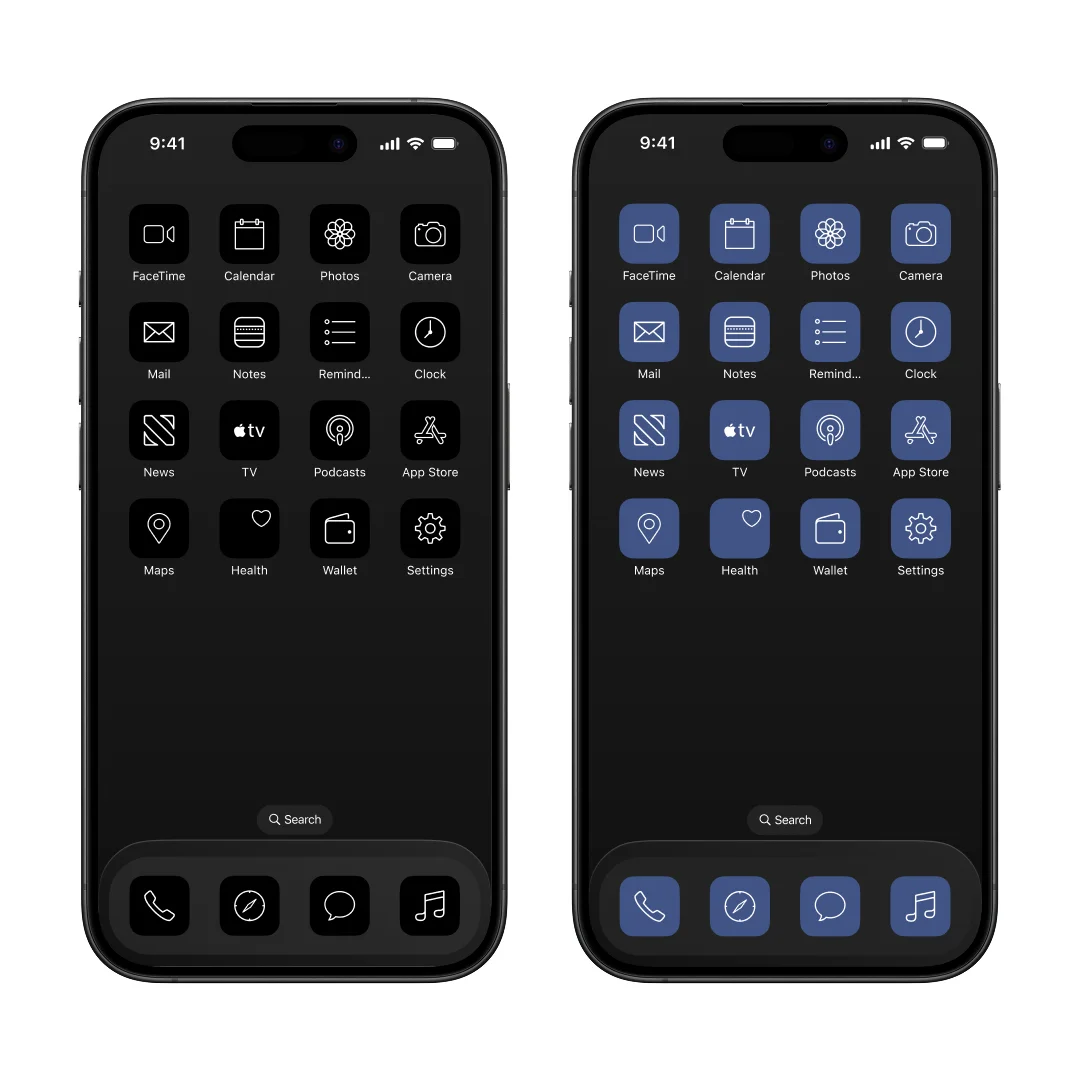 Minimal iOS Icons product image (2)