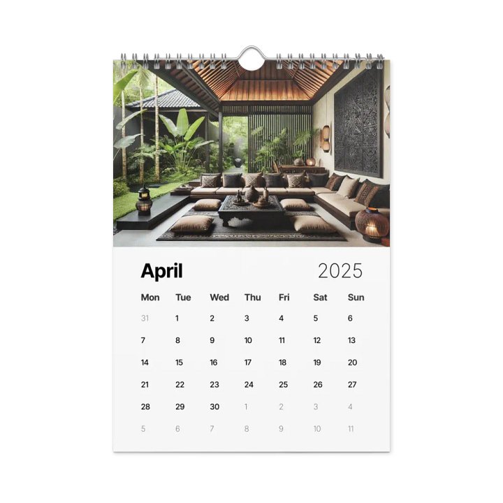 Balinese Elegance Calendar 2025 product image (1)