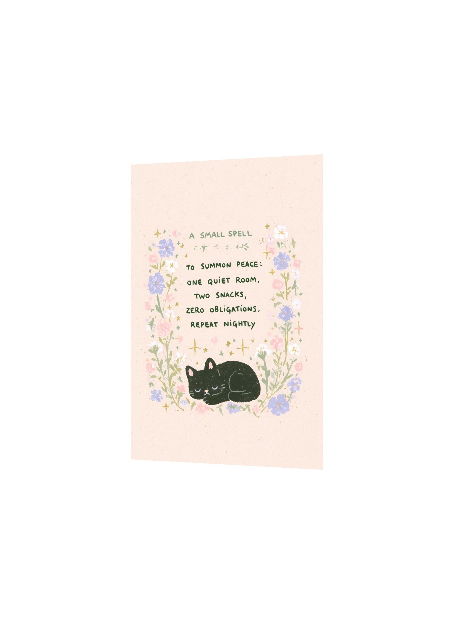 A Small Spell for Peace Cat Poster product image (12)